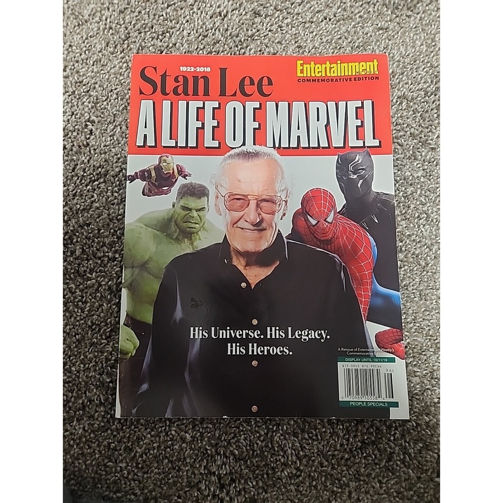 Magazine: Stan Lee: A Life Of Marvel Commemorative Edition: Entertainment Weekly